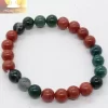Red Jasper & Moss Agate Bracelets - Image 5