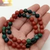 Red Jasper & Moss Agate Bracelets - Image 7