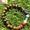 Tiger Eye 7 Chakra Bracelets - Image 6