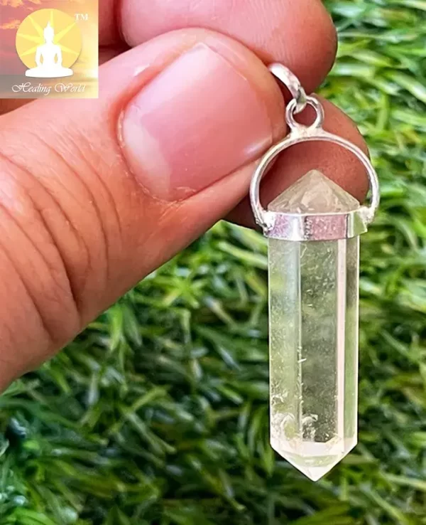 Clear Quartz Pointer Pendants