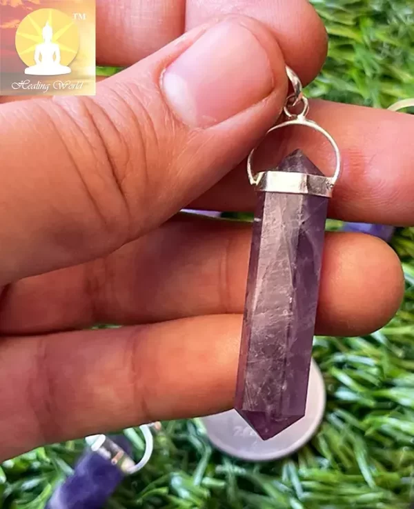 Amethyst Pointer Pendants