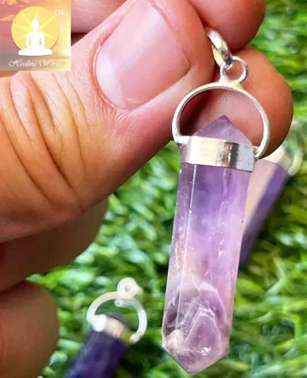 Amethyst Pointer Pendants - Image 4