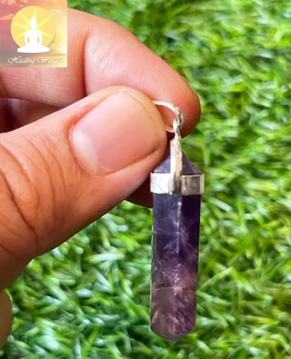 Amethyst Pointer Pendants - Image 2