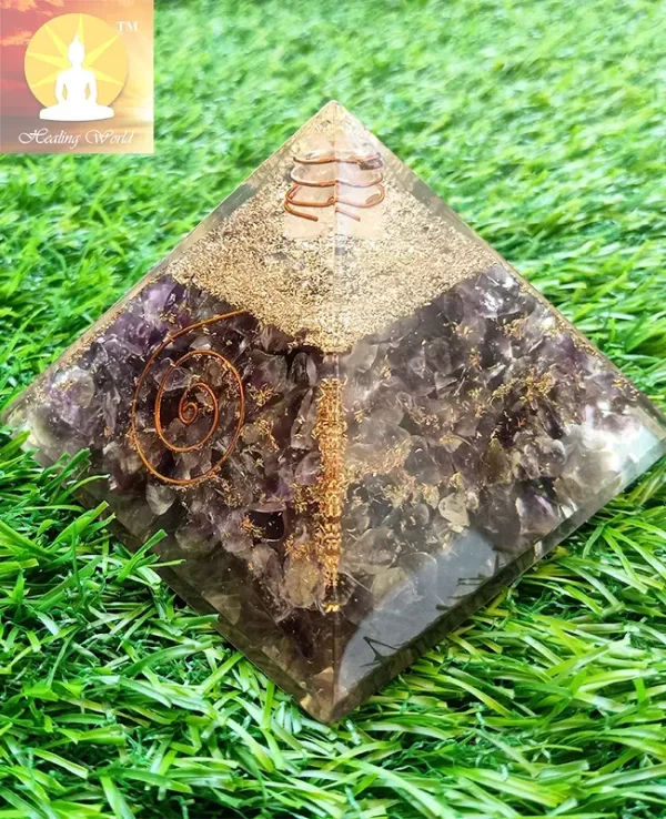 Amethyst Oragon Pyramids - Image 4