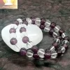Clearquartz & Amethyst Mix Bracelets - Image 3